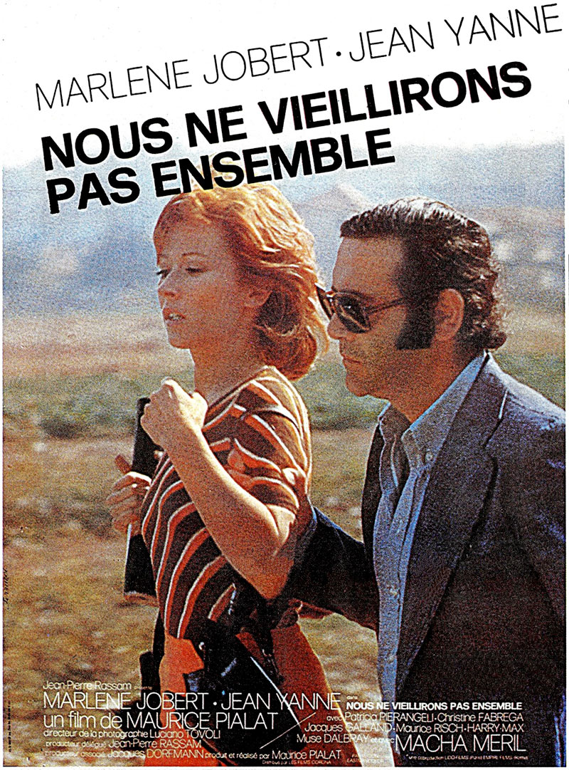 affiche du film Nous ne vieillirons pas ensemble