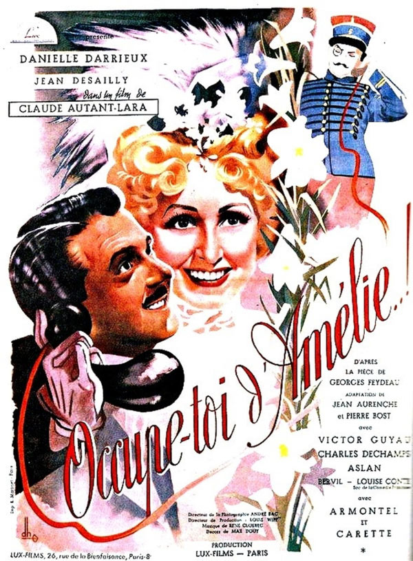 affiche du film Occupe-toi d’Amélie