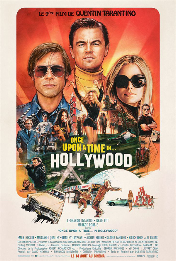 affiche du film Once upon a time… In Hollywood