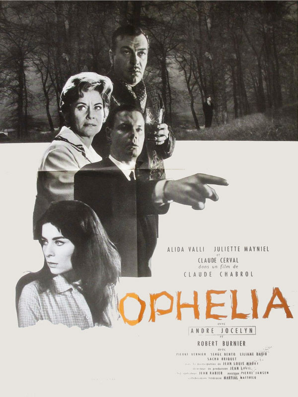 affiche du film Ophélia