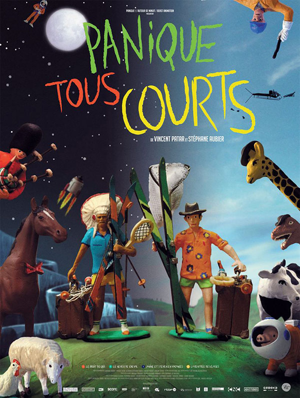 affiche du film Panique tous courts