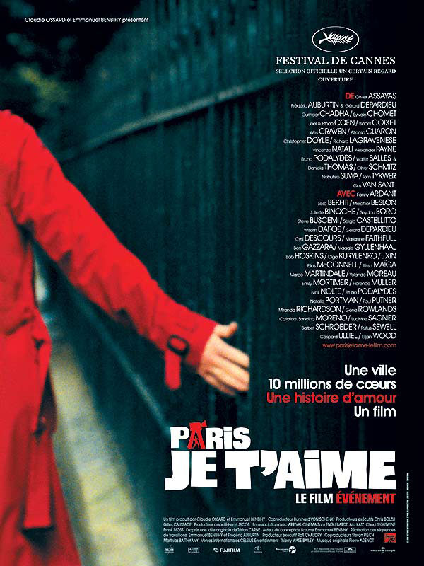 affiche du film Paris, je t’aime