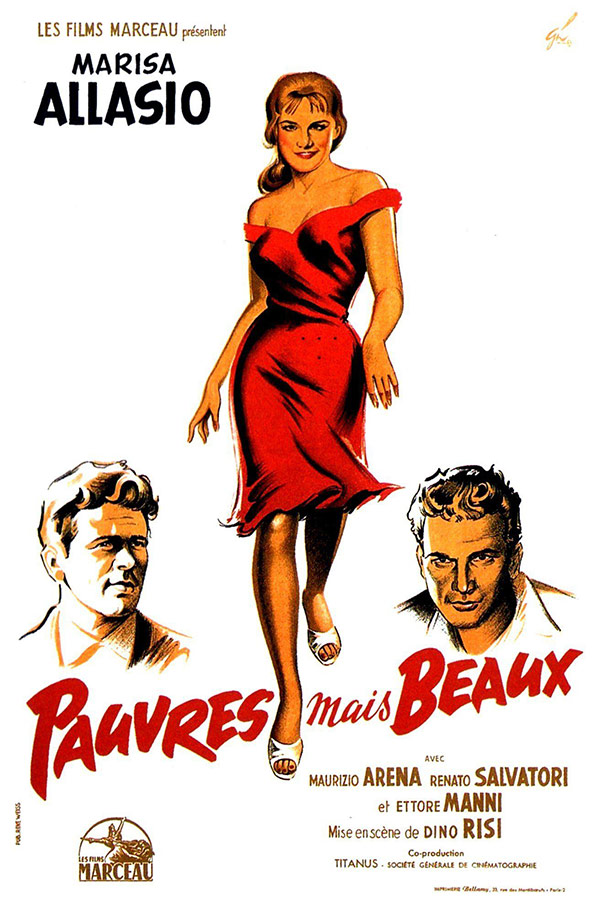 affiche du film Pauvres mais beaux