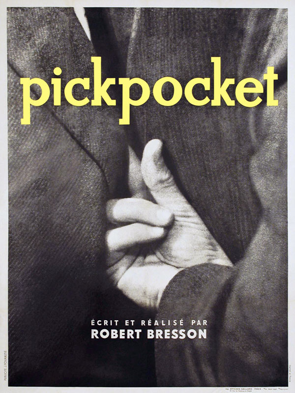 affiche du film Pickpocket