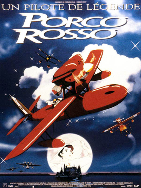 affiche du film Porco Rosso