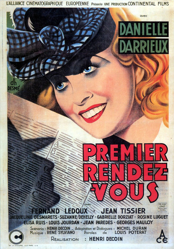 affiche du film Premier rendez-vous