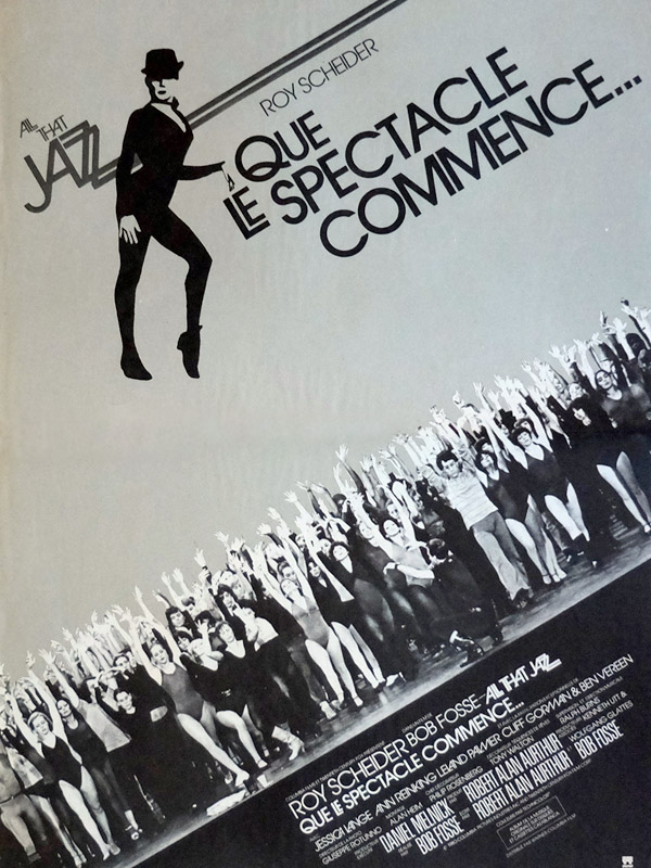 affiche du film Que le spectacle commence ! (All That Jazz)