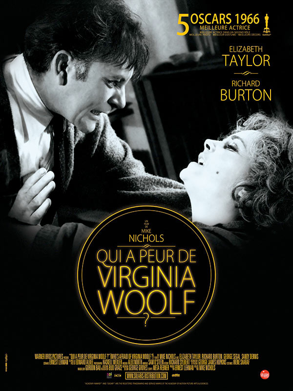 affiche du film Qui a peur de Virginia Woolf ?