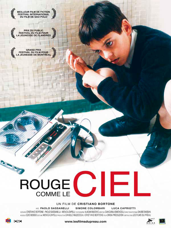 affiche du film Rouge comme le ciel