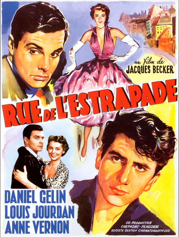 affiche du film Rue de l’Estrapade