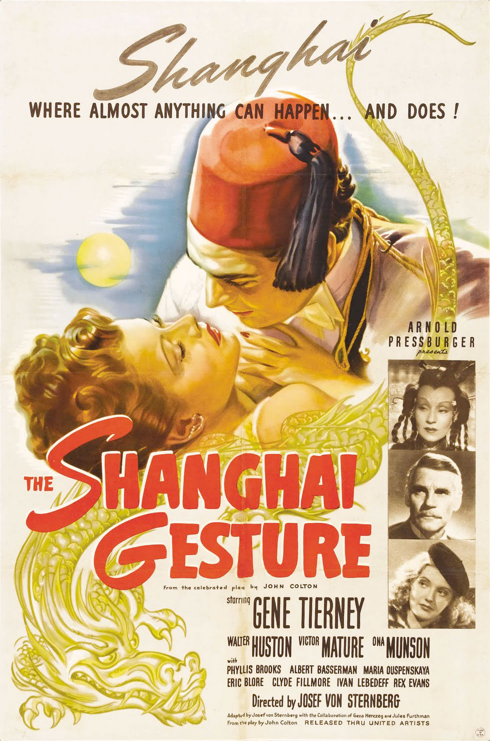 affiche du film Shanghai Gesture