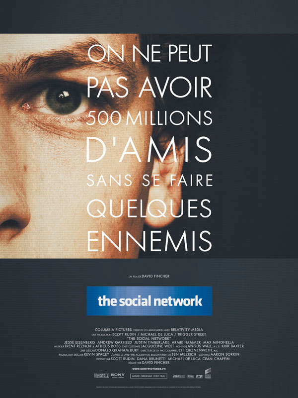 affiche du film The Social network