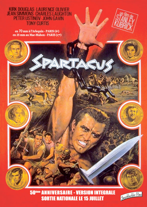 affiche du film Spartacus