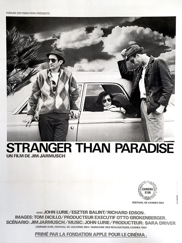 affiche du film Stranger than paradise