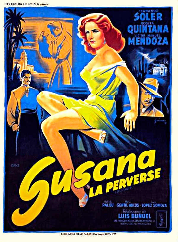 affiche du film Susana la perverse