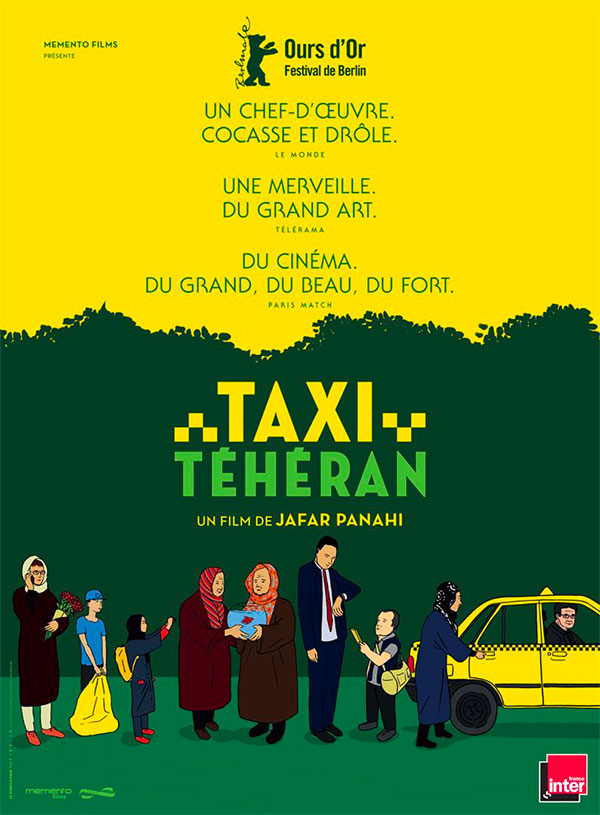 affiche du film Taxi Téhéran