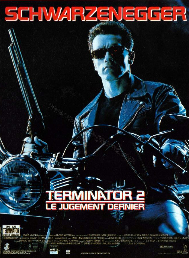 affiche du film Terminator 2 : le Jugement Dernier