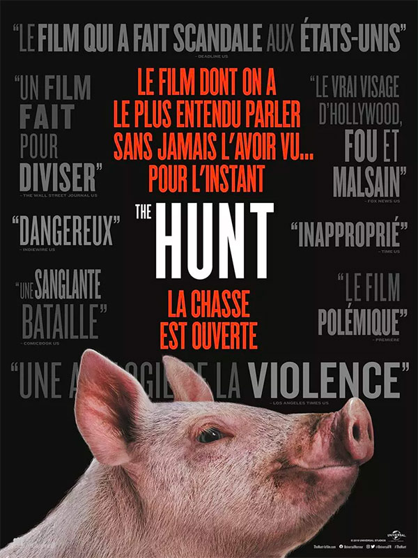 affiche du film The Hunt