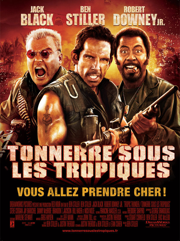 affiche du film Tonnerre sous les Tropiques