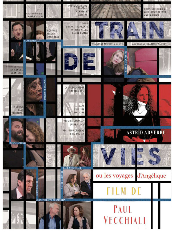 affiche du film Train de vies ou les voyages d’Angélique