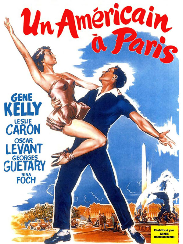 affiche du film Un Américain à Paris