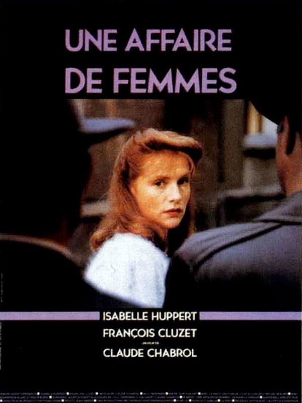 affiche du film Une Affaire de femmes