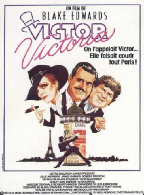 affiche du film Victor Victoria