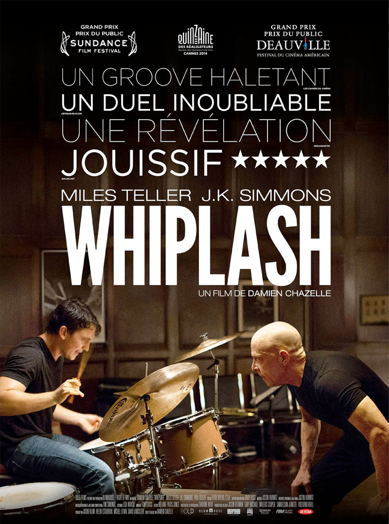 affiche du film Whiplash