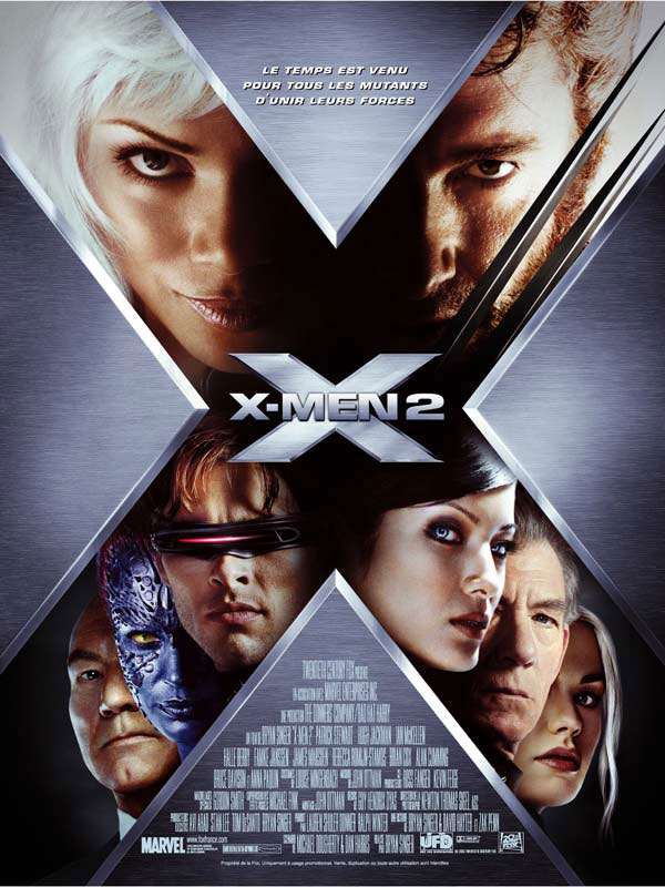 affiche du film X-Men 2 (X2)