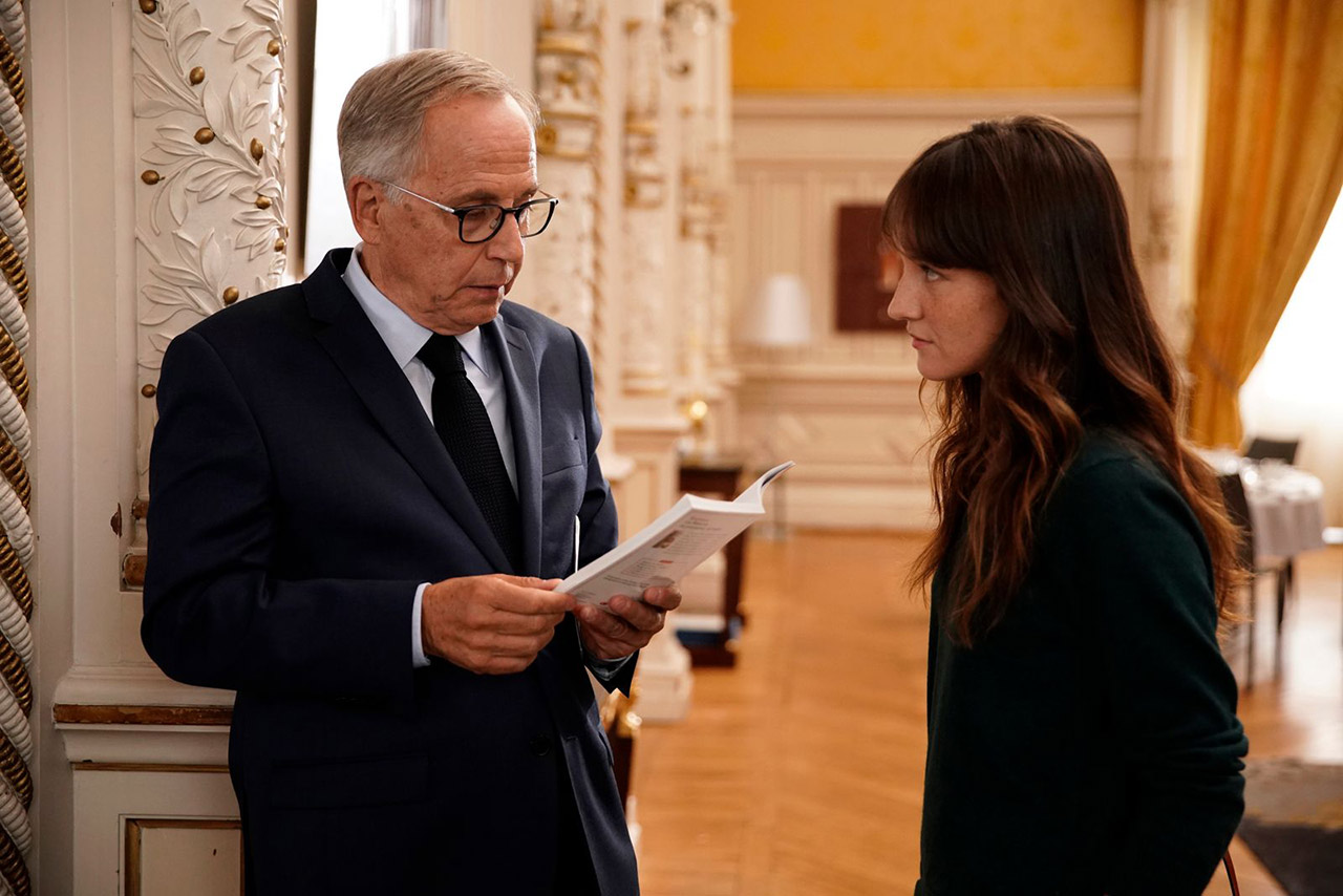 Fabrice Luchini, Anaïs Demoustier dans Alice et le maire