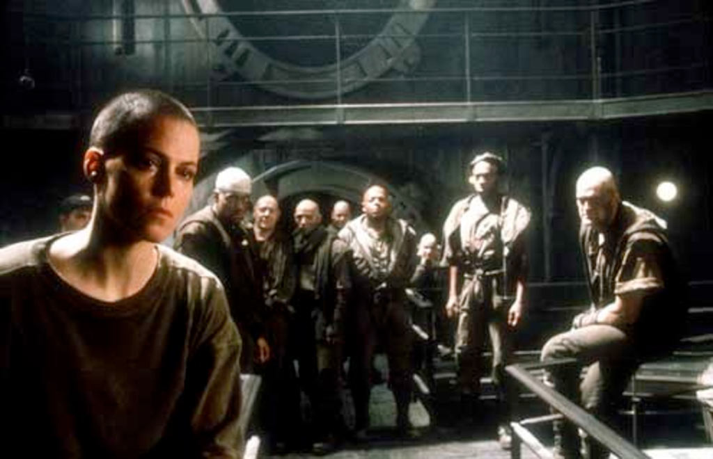 Sigourney Weaver dans Alien 3