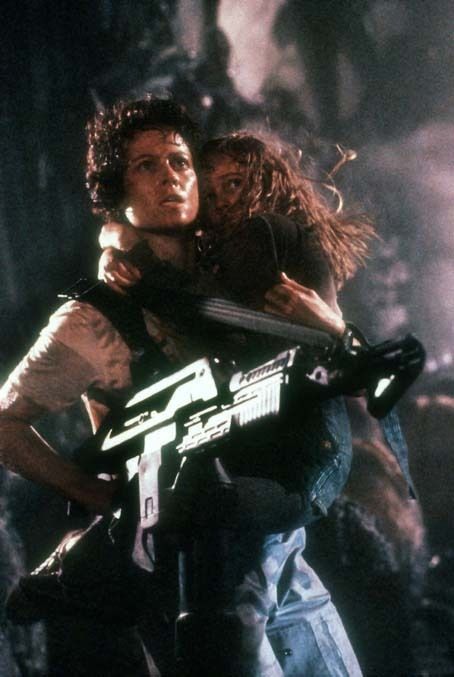 Sigourney Weaver dans Aliens, le retour