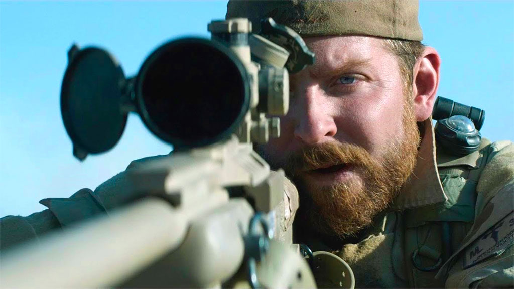 Bradley Cooper dans American sniper