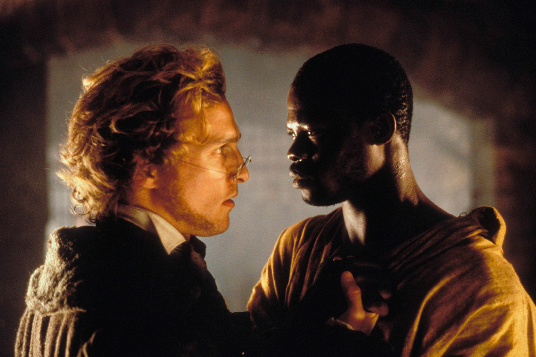 Matthew McConaughey, Djimon Hounsou dans Amistad