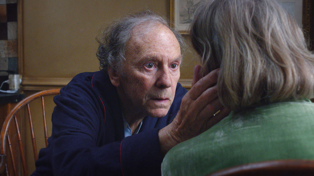 Jean-Louis Trintignant, Emmanuelle Riva dans Amour