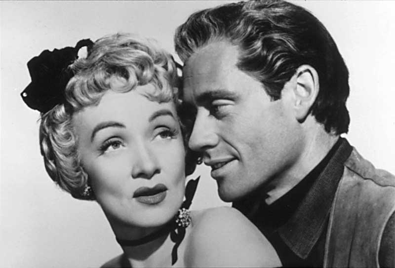 Marlene Dietrich, Mel Ferrer dans L'Ange des maudits