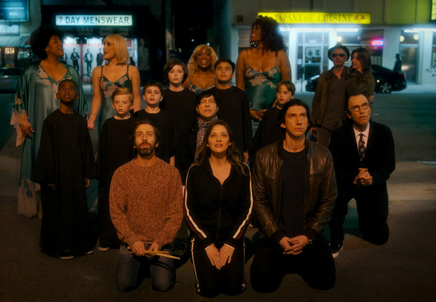 Afficher l'image Adam Driver, Marion Cotillard, Simon Helberg, Leos Carax, Ron Mael, Russell Mael