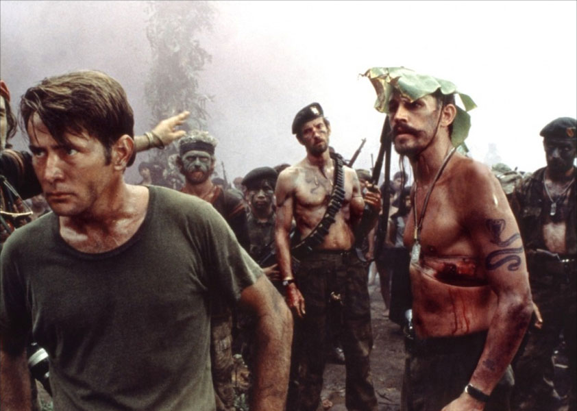 Martin Sheen, Frederic F. Forrest dans Apocalypse Now