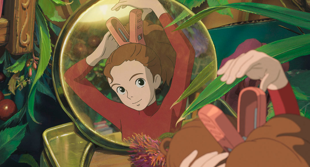 dans Arrietty le petit monde des chapardeurs