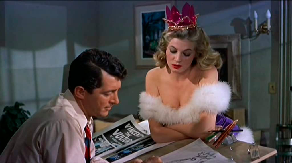 Anita Ekberg, Dean Martin dans Artistes et modèles