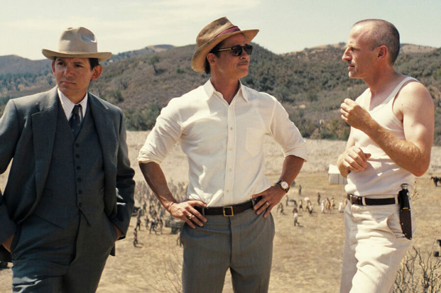 Afficher l'image Lukas Haas, Brad Pitt and Spike Jonze