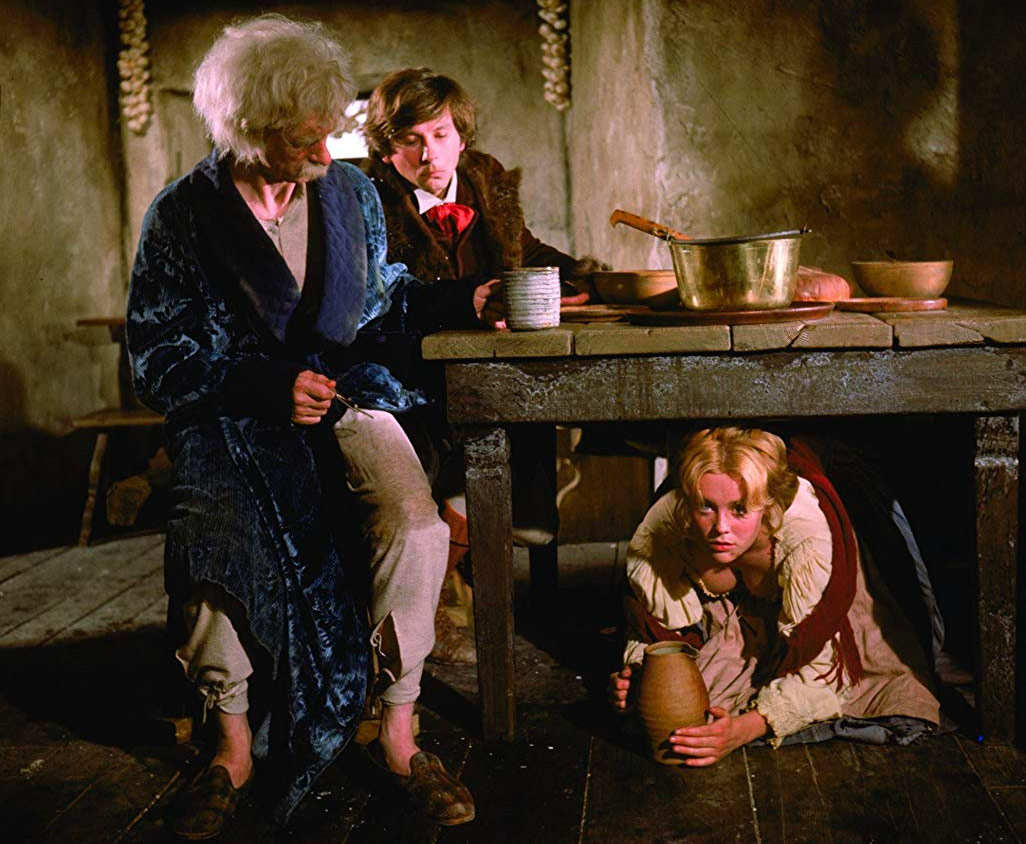 Roman Polanski, Fiona Lewis, Jack MacGowran dans Le Bal des vampires
