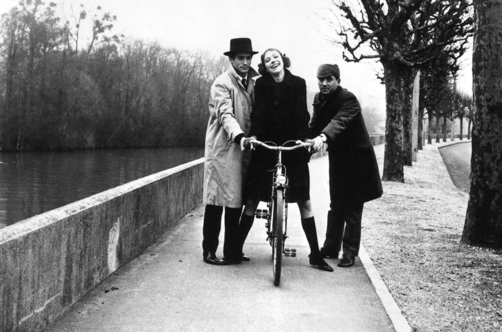 Anna Karina, Claude Brasseur, Sami Frey dans Bande à part