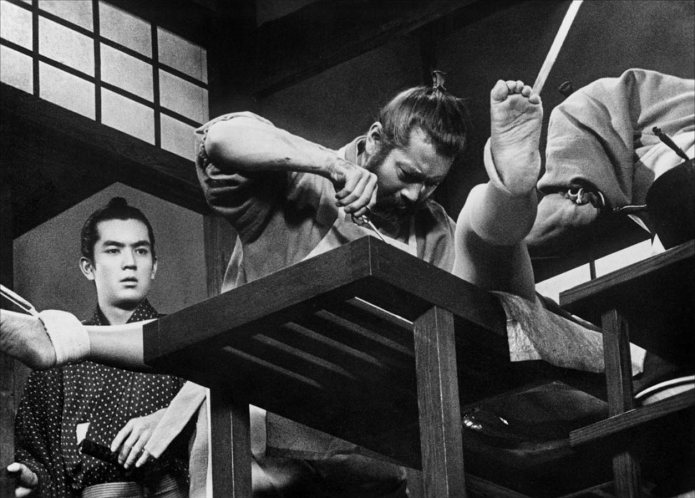 Toshirô Mifune, Yûzô Kayama dans Barberousse