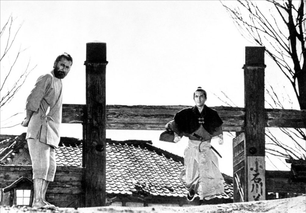 Toshirô Mifune, Yûzô Kayama dans Barberousse