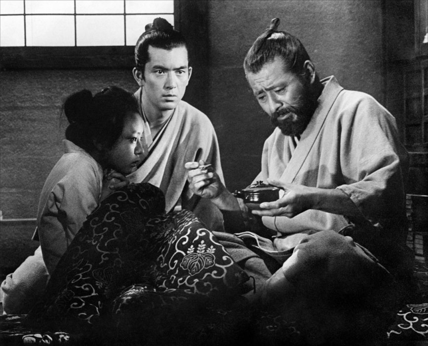 Toshirô Mifune, Yûzô Kayama dans Barberousse