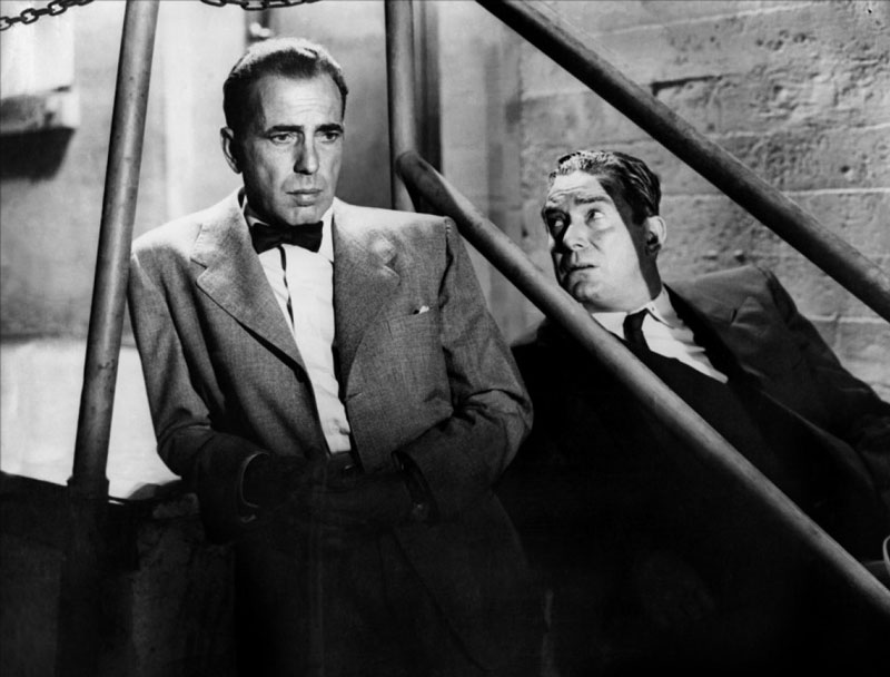 Humphrey Bogart dans Bas les masques