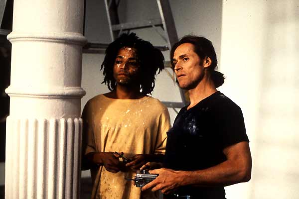 Jeffrey Wright, Willem Dafoe dans Basquiat