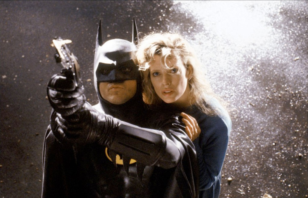 Kim Basinger, Michael Keaton dans Batman