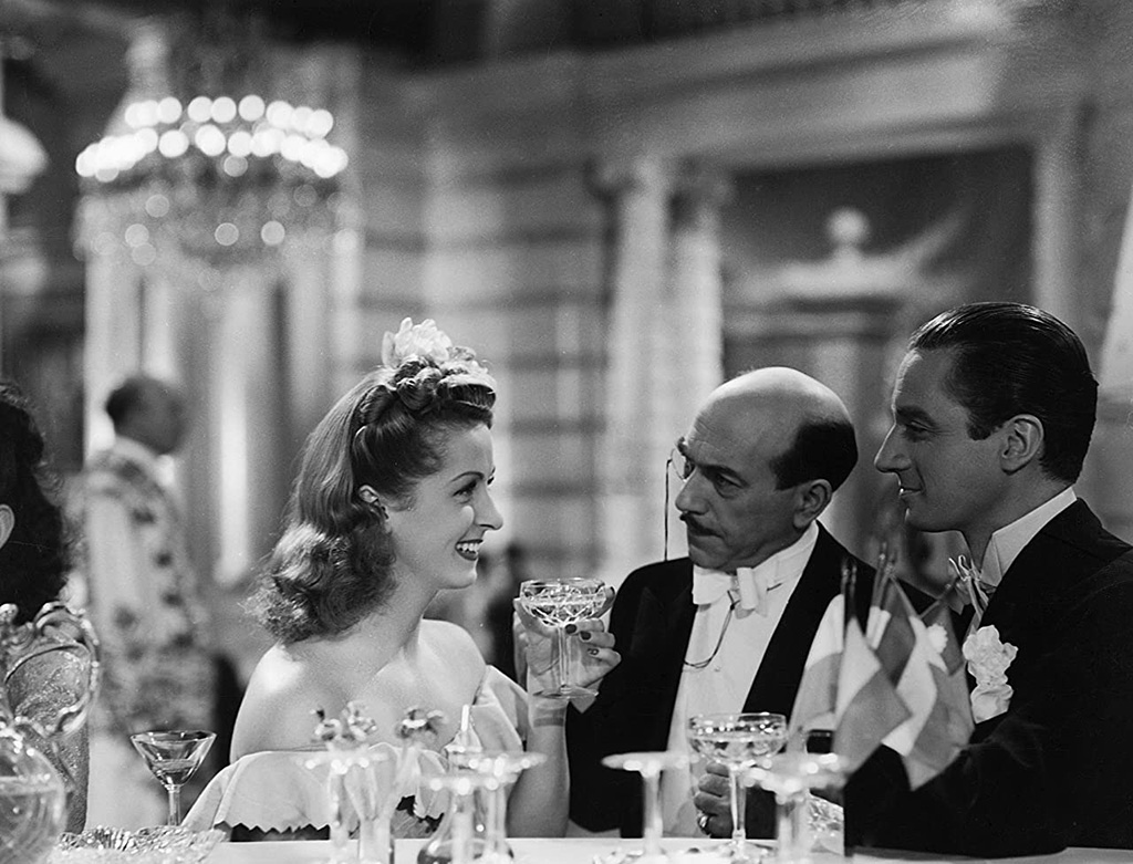 Danielle Darrieux, Charles Dechamps, Claude Dauphin dans Battement de cœur